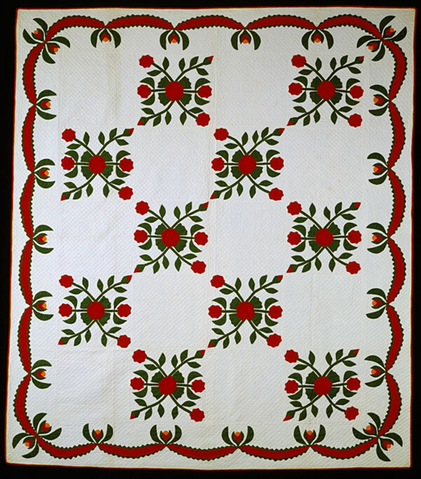 Bedcover (Peony Quilt)