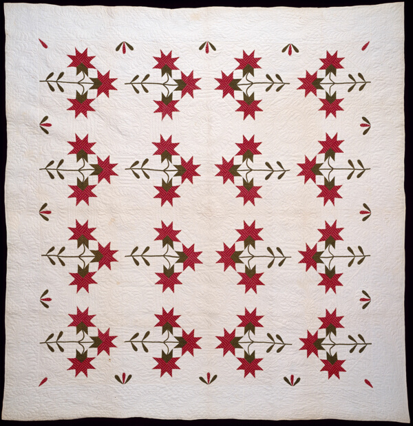 Bedcover (North Carolina Lily Quilt)