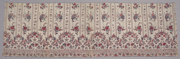 Panel of Chintz for a Woman's Skirt