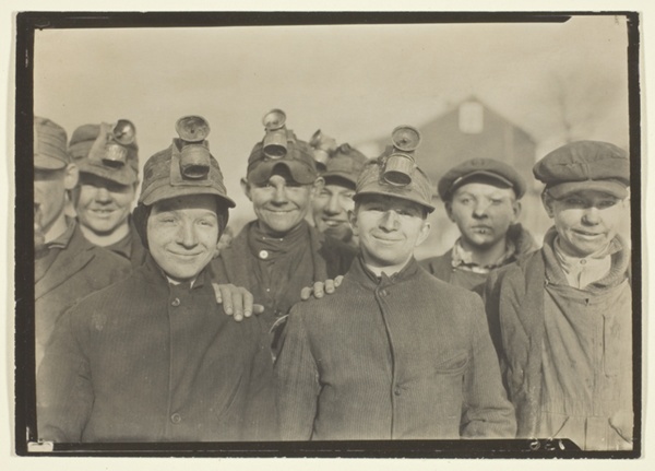 Breaker Boys in Pennsylvania Coal Mine