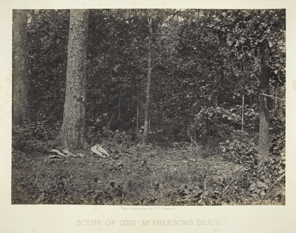 Scene of Gen. McPhersons Death