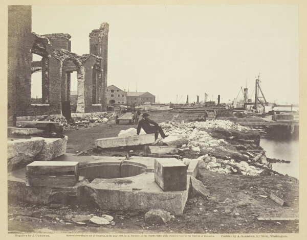 Ruins of Norfolk Navy Yard, Virginia