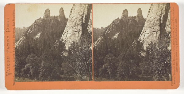 Cathedral Spires, Yosemite, from the series 