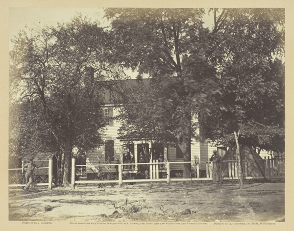 Aiken House, on Weldon Railroad, Virginia