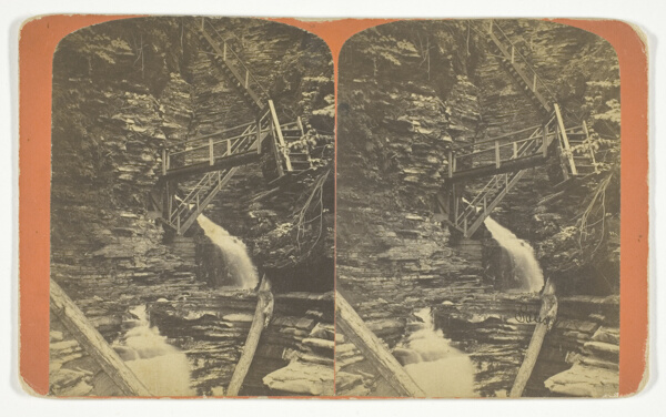 Central Gorge and Jacob's Ladder, stereo, No. 157 from the series 