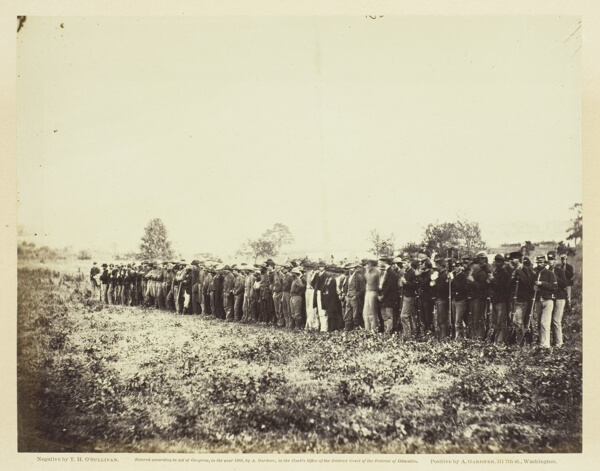 Group of Confederate Prisoners at Fairfax Court-House