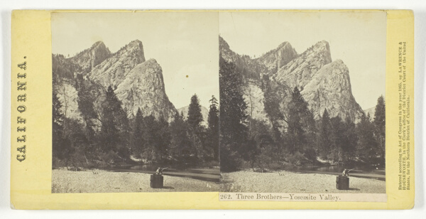 Three Brothers - Yosemite Valley, California, No. 262 from the series 