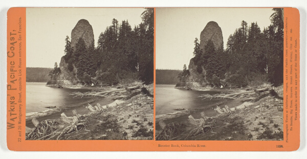 Rooster Rock, Columbia River, No. 1228 from the series 