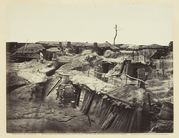 Quarters of Men in Fort Sedgwick
