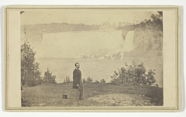 Untitled (Man at Niagara Falls)