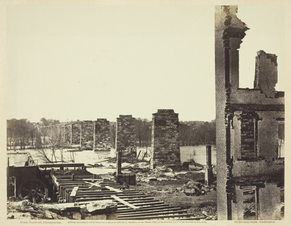 Ruins of Petersburg and Richard Raidroad Bridge