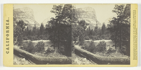 The Lake, Yosemite Valley, No. 272 from the series 