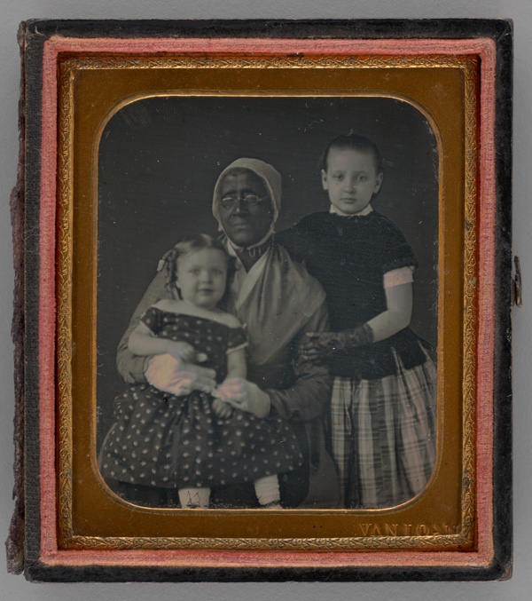 Untitled (Portrait of a Woman with Two Children)