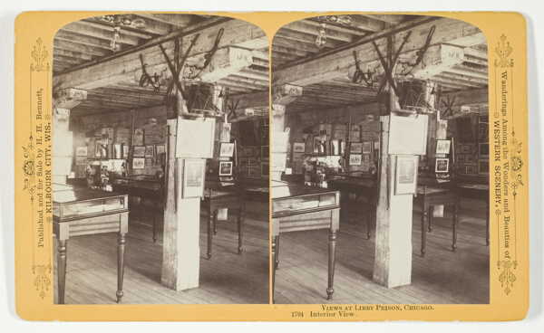 Interior View, Libby Prison, from the series 