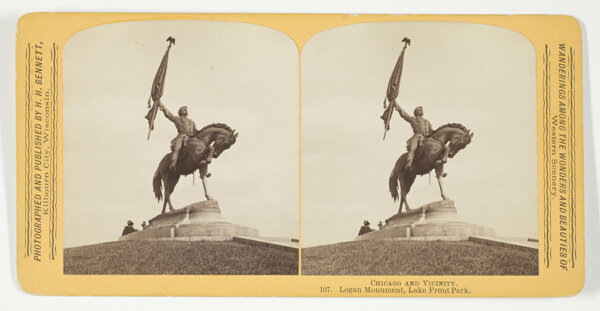Logan Monument, Lake Front Park, from the series 