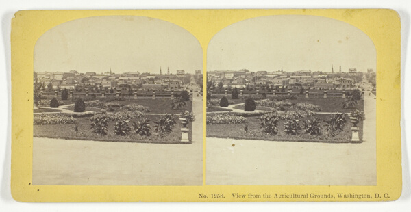 View from the Agricultural Grounds, Washington, D.C.