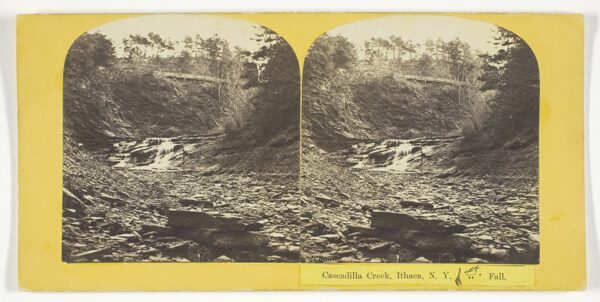 Cascadilla Creek, Ithaca, N.Y. 1st Fall