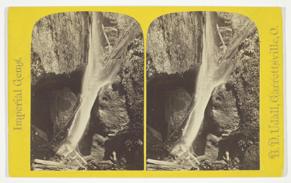 Nourmahal Cascade, and Gold Hunter's Cave, No. 12 from the series 