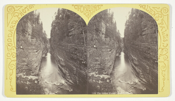 The Grand Flume, Ausable Chasm, No. 1162 from the series 