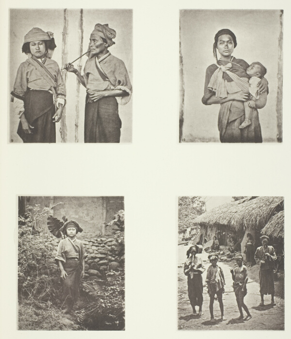 Pepohoan Women; Mode of Carrying Child; Costume of Baksa Women; Lakoli