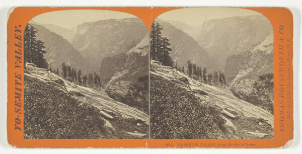 Yo-semite Valley, from the South Dome, No. 1614 from the series 
