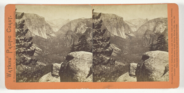 The Yosemite Valley, form the Mariposa Trail, from the series 