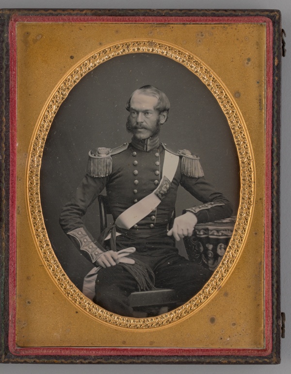 Untitled (Portrait of a Seated Man in Military Uniform)