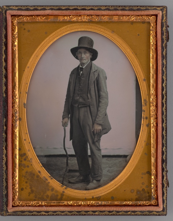 Untitled (Portrait of a Standing Man with Top Hat)