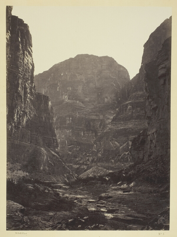 Cañon of Kanab Wash, Colorado River, Looking South