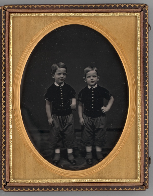 Untitled (Portrait of Two Boys)