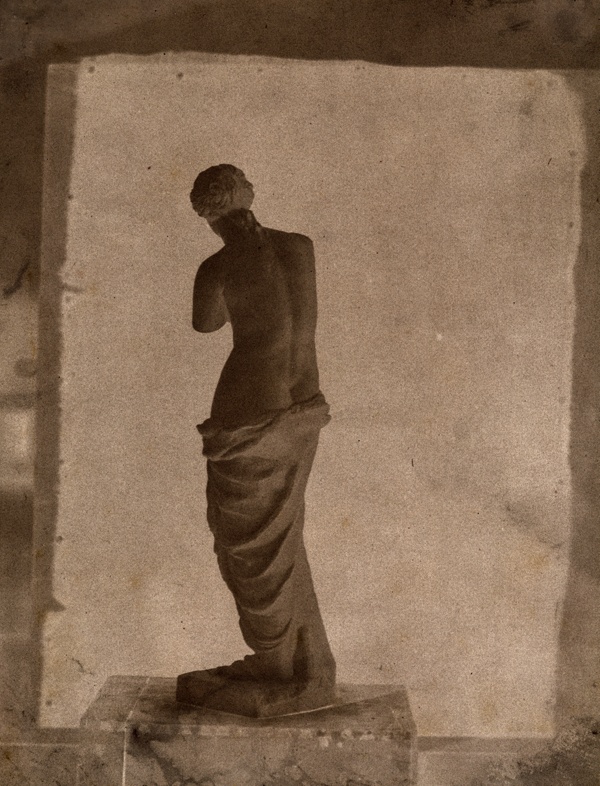 Untitled (Still life with a statuette of the Venus de Milo)