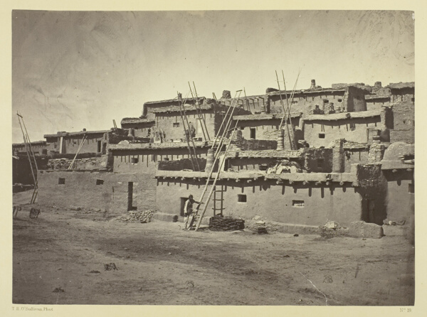 Section of the South Side of Zuni Pueblo, N.M.