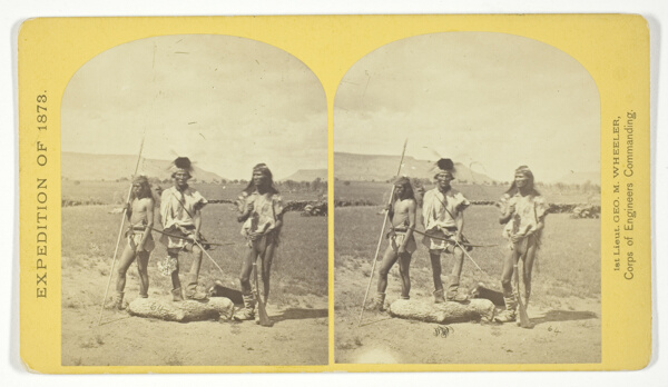 Apache Indians, as they appear ready for the war-path, No. 33 from the series 