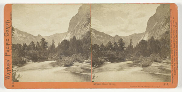 Mount Starr King, Yosemite Valley, Mariposa County, Cal., No. 1116 from the series 