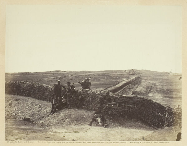 Fortifications on Heights of Centreville, Virginia