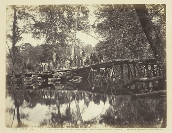 Military Bridge, Across the Chickahominy, Virginia