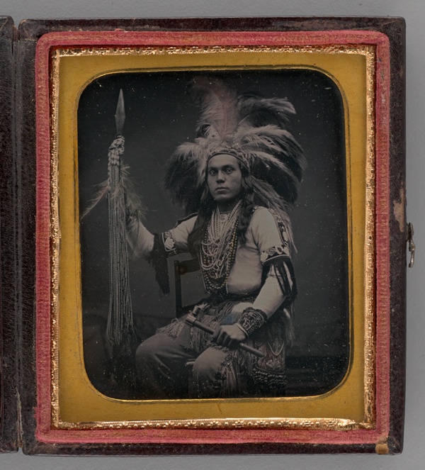 Untitled (Portrait of a Man with Headdress)