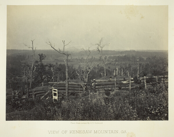 View of Kenesaw Mountain, Ga.