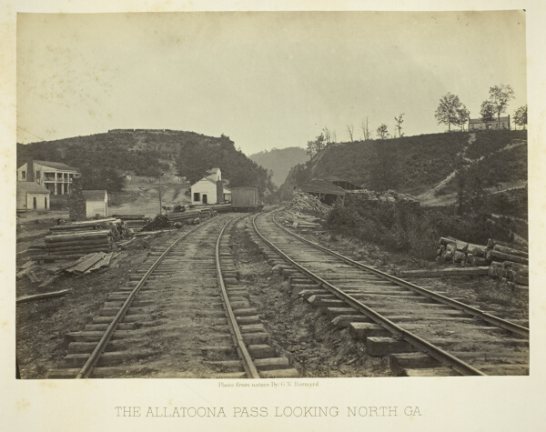 The Allatoona Pass, looking North, GA