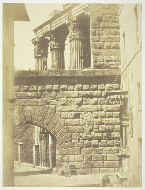 Untitled (Roman wall with gate)