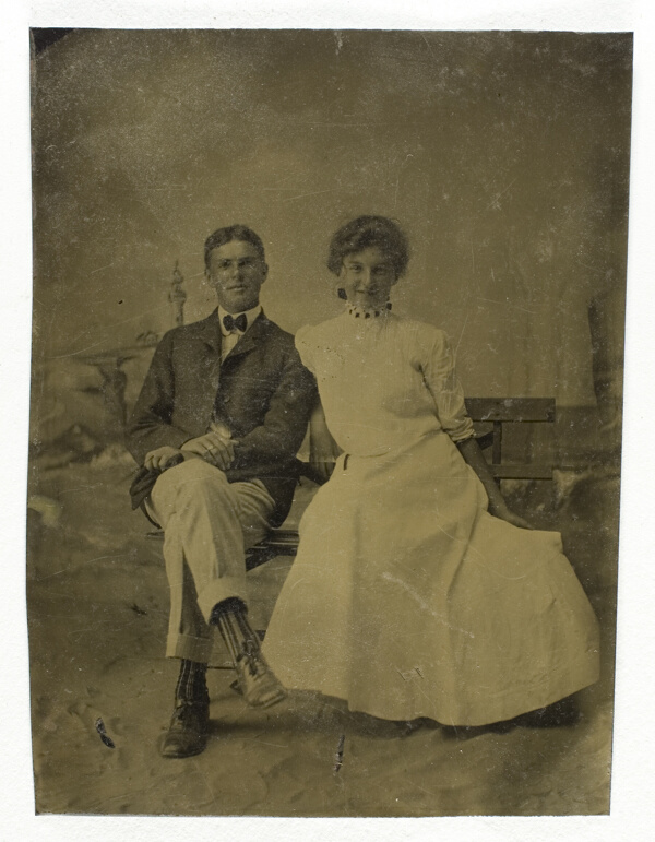 Untitled (Portrait of Seated Man and Woman)