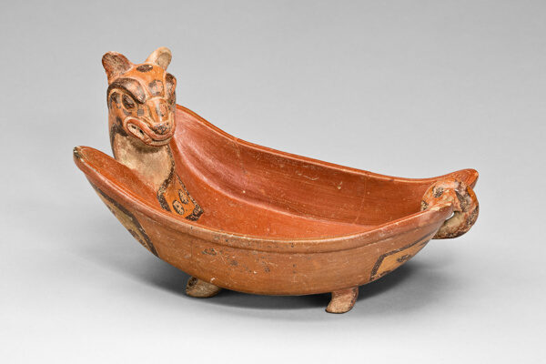 Open Bowl in the Form of a Jaguar