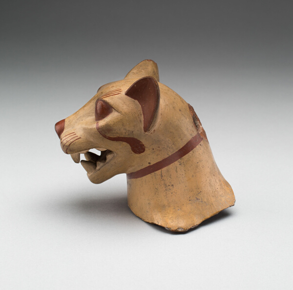 Fragment of a Vessel in the Form of a Puma