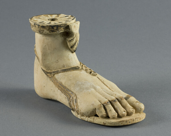 Aryballos (Container for Oil) in the Form of a Right Foot