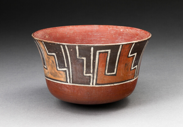 Bowl with Stepped Motifs