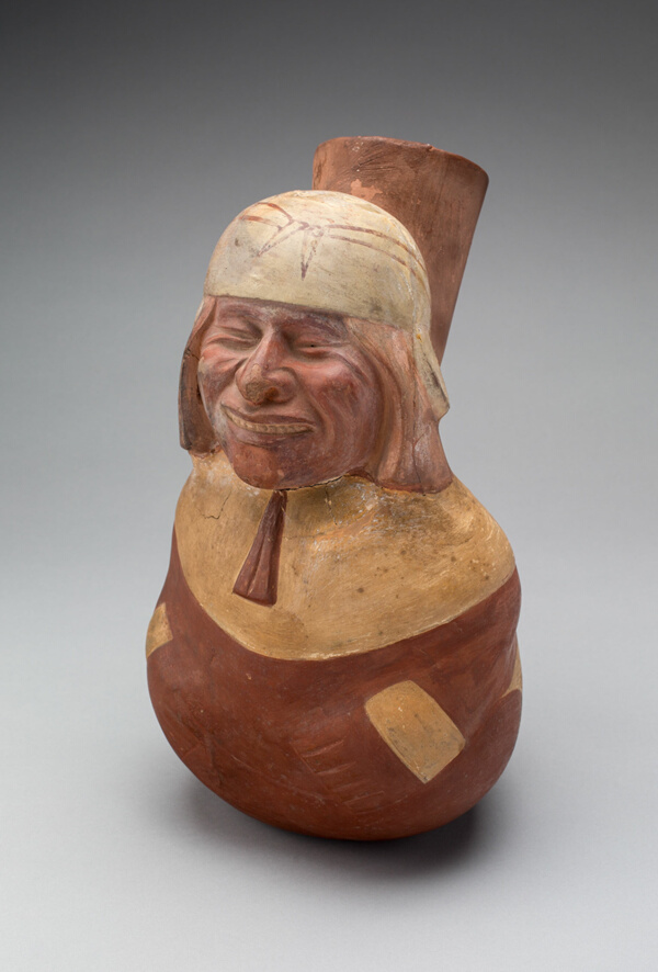 Jar in the Form of a Seated Figure
