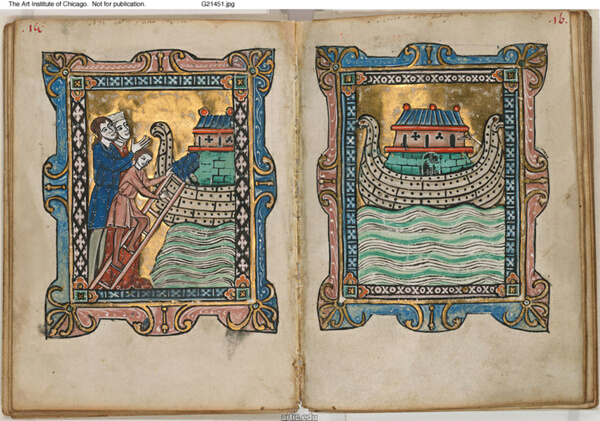 Cycle of Old and New Testament Images, Possibly Prefatory Cycle for a Psalter