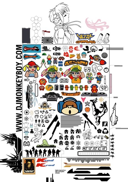 Monkey's Big Vector Pack 1 Preview
