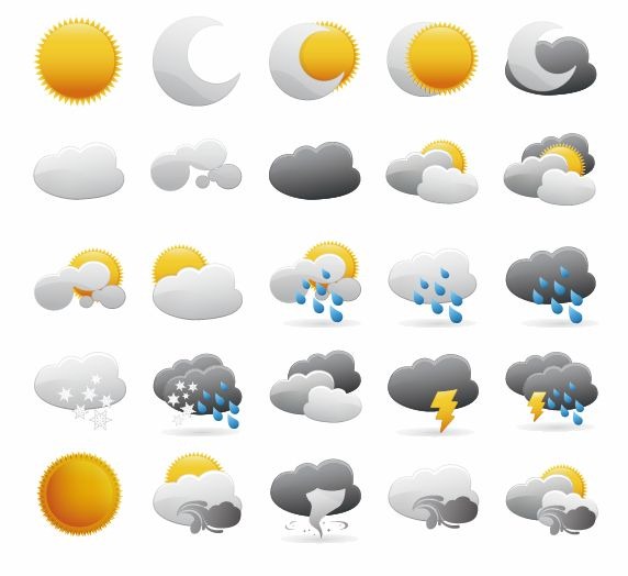 Free weather icons - grebrowser
