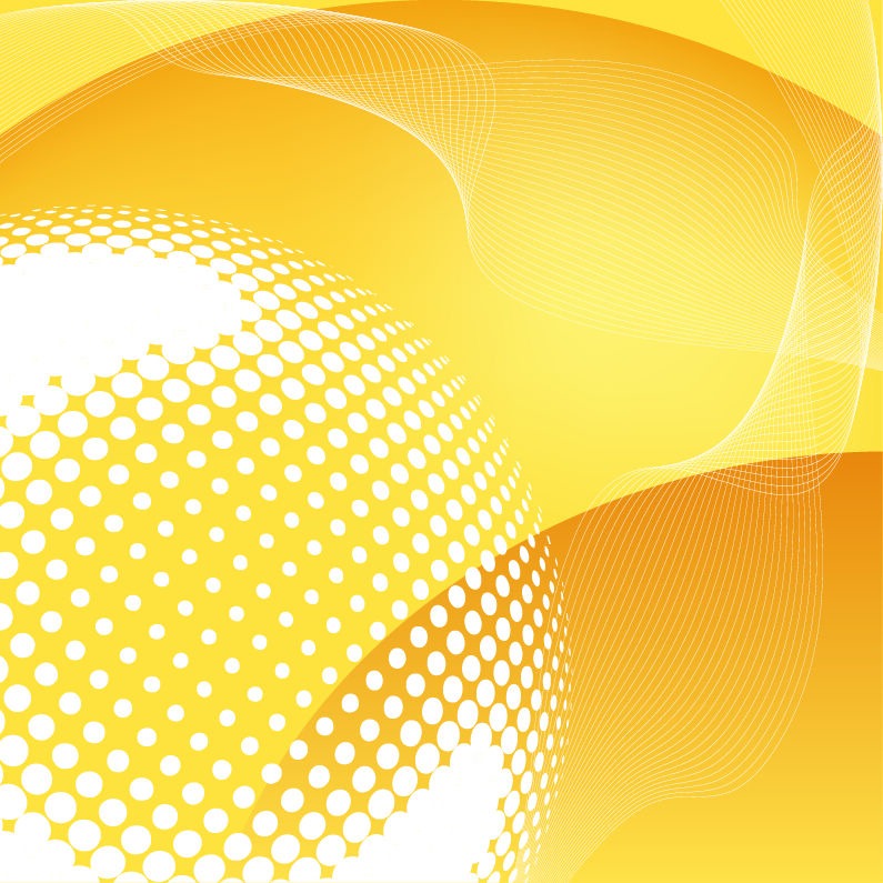 Abstract Yellow Vector Background | Free Vector Graphics | All Free Web ...
